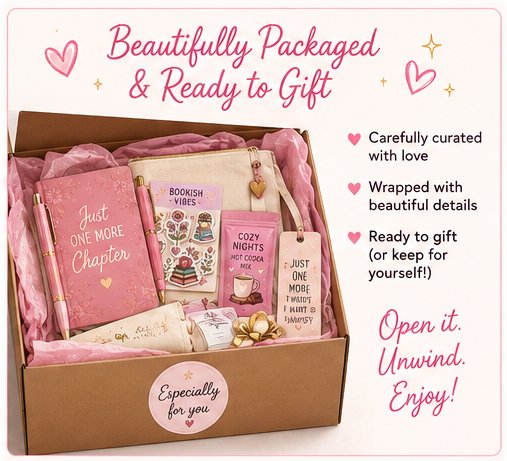☕ Cozy Chapter Kit™ | Book Lover Gift Box