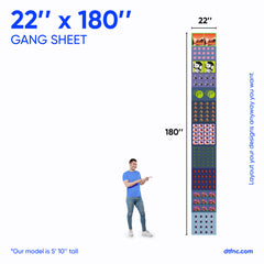 DTF Transfers - Graphics Team Built Gangs