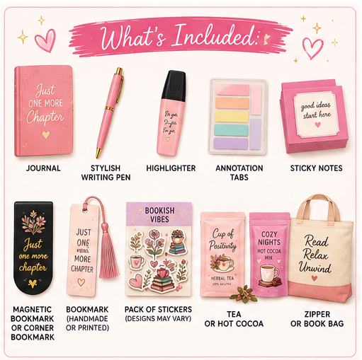 ☕ Cozy Chapter Kit™ | Book Lover Gift Box