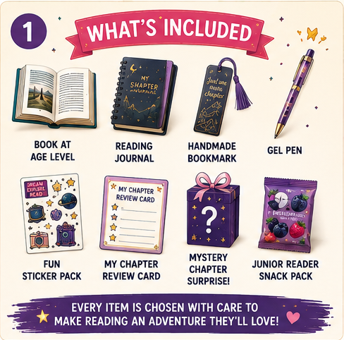 📚 Junior Reader Adventure Kit™ | Ages 9–12