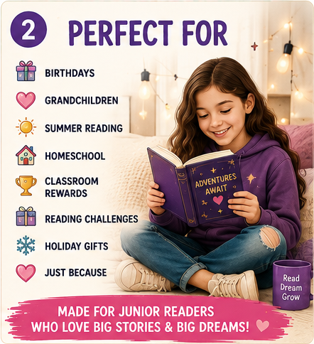 📚 Junior Reader Adventure Kit™ | Ages 9–12