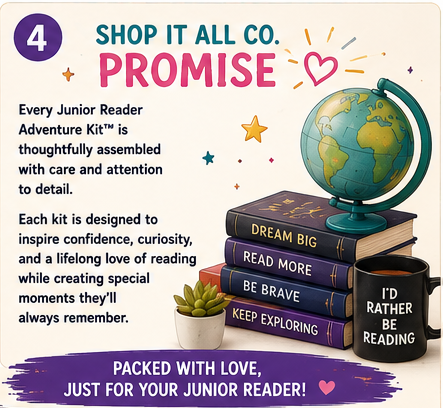 📚 Junior Reader Adventure Kit™ | Ages 9–12