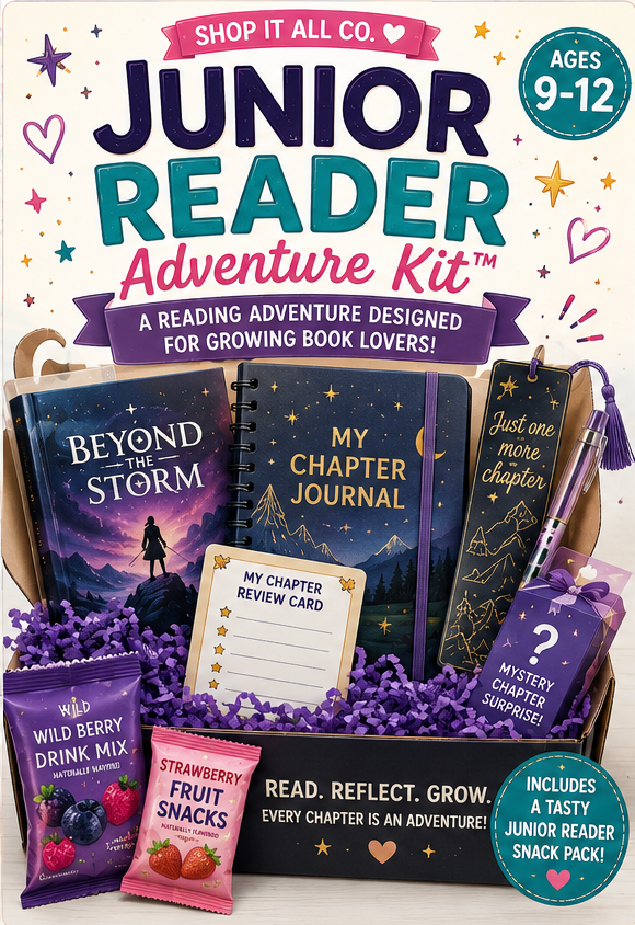 📚 Junior Reader Adventure Kit™ | Ages 9–12