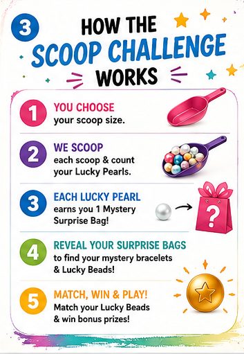 💕 Mystery Bracelet Scoop Challenge™