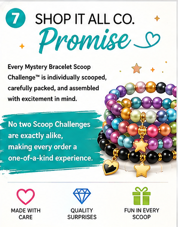 💕 Mystery Bracelet Scoop Challenge™