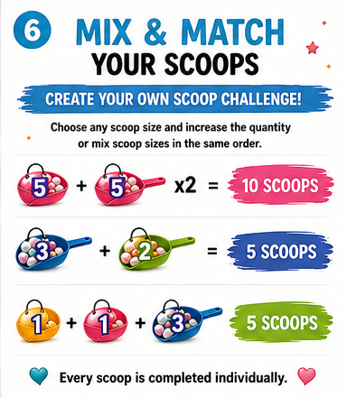 💜 Mystery Accessory Scoop Challenge™
