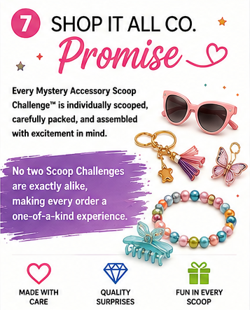💜 Mystery Accessory Scoop Challenge™