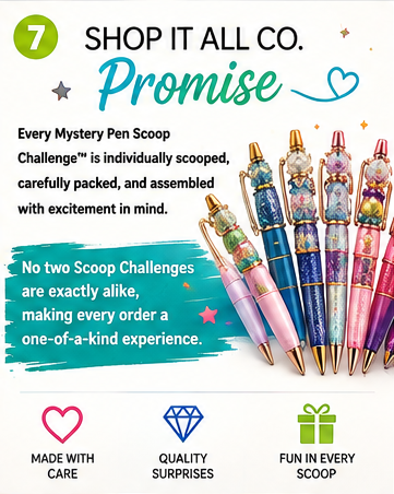 💙 Mystery Pen Scoop Challenge™